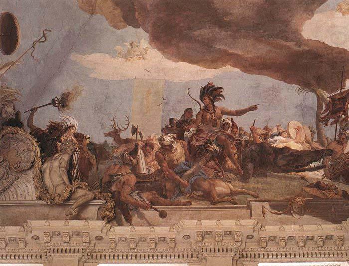 Apollo and the Continents, Giovanni Battista Tiepolo